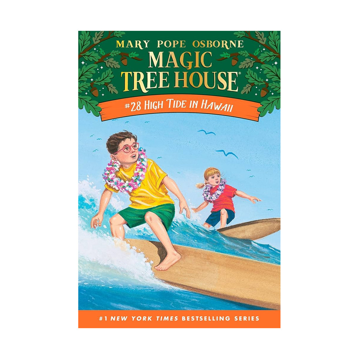 Cover page of Magic Tree House - High Tide in Hawaii