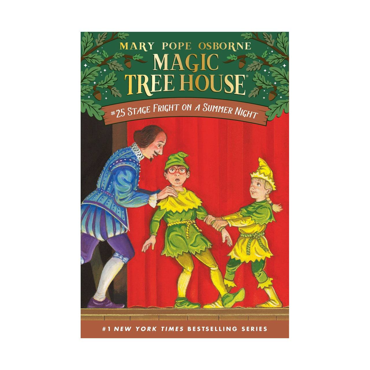 Cover page of Magic Tree House - Stage Fright on a Summer Night