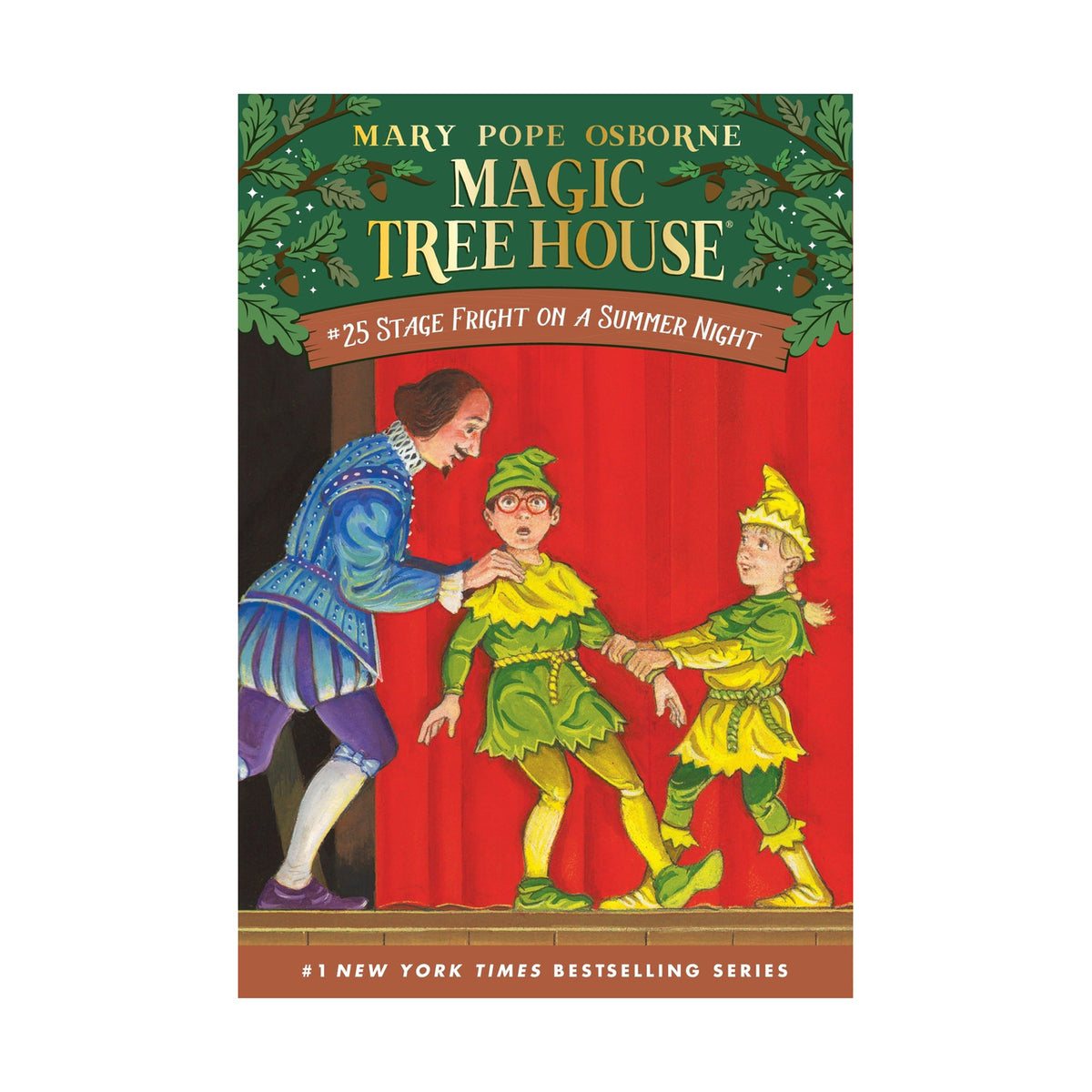 Cover page of Magic Tree House - Stage Fright on a Summer Night