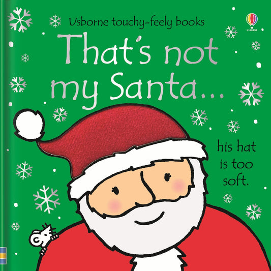 Cover page of Usborne Touchy-Feely Books That’s Not My Santa