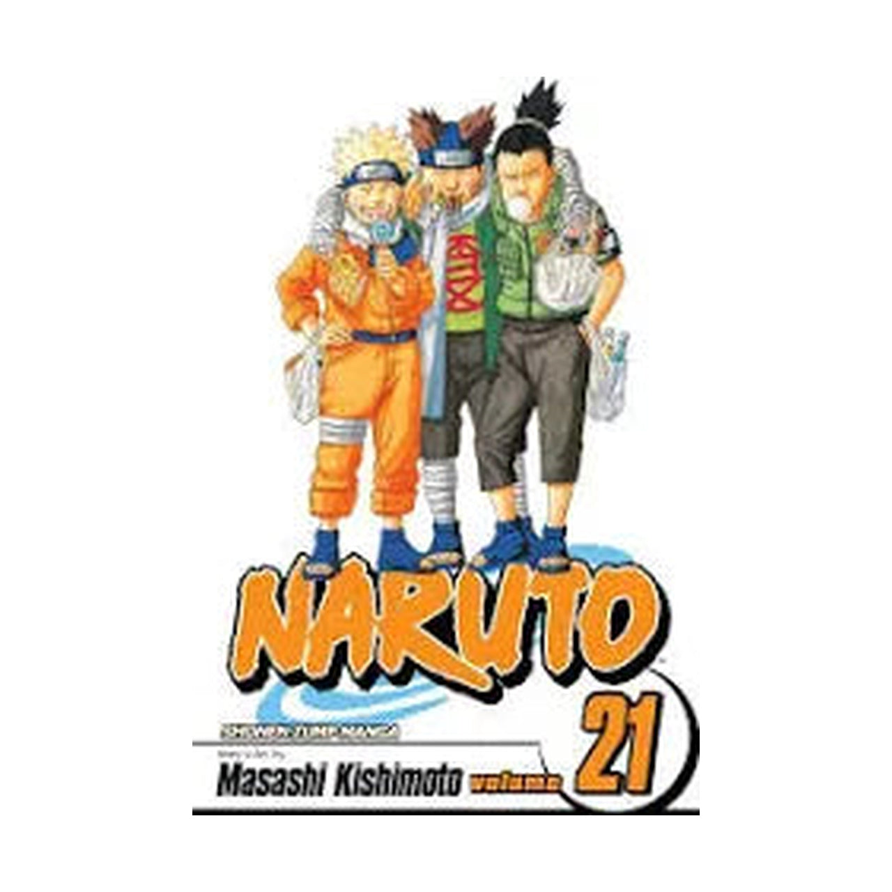 Cover page of Naruto, Vol. 21