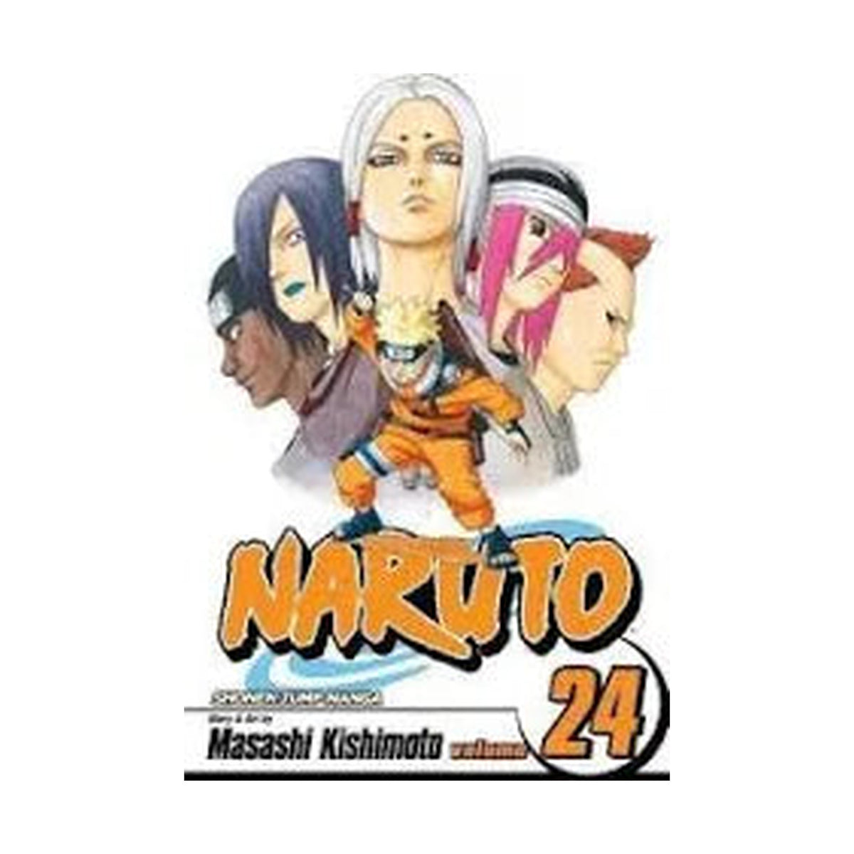 Cover page of Naruto, Vol. 24