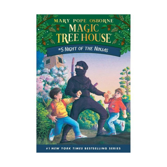Cover page of Magic Tree House #5 - Night of the Ninjas
