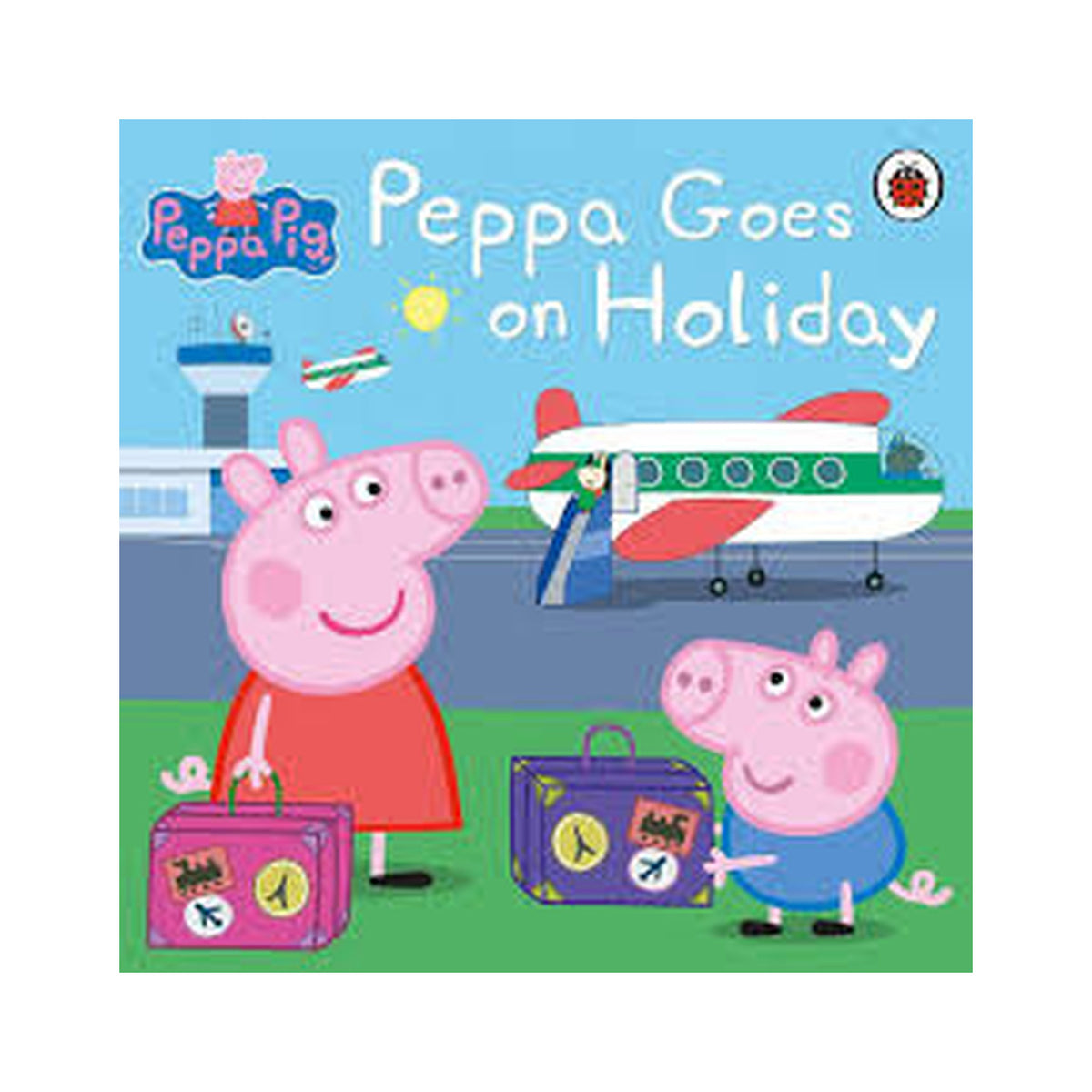Cover page of Peppa goes on Holiday