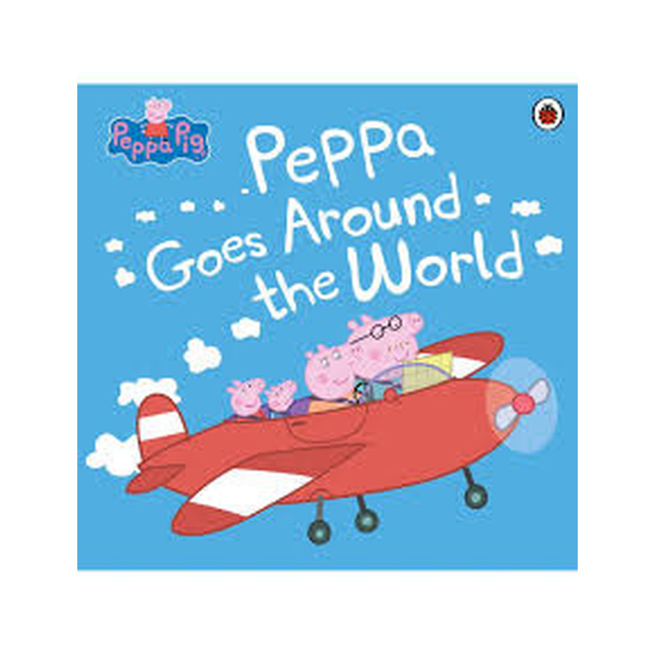 Cover page of Peppa Pig - Peppa Goes Around the World