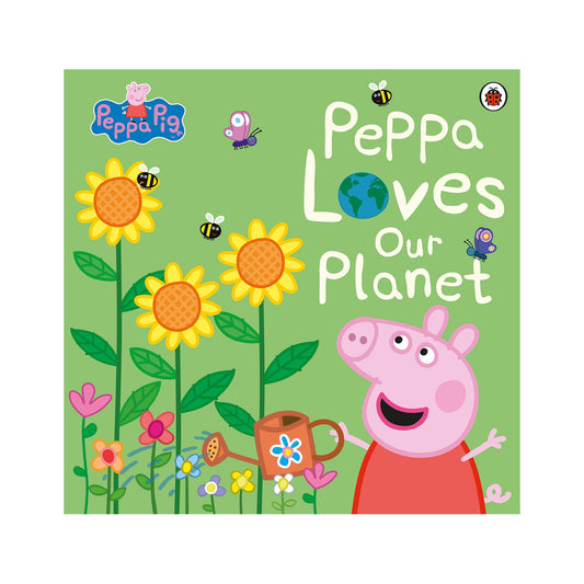 Cover page of Peppa Pig - Peppa Loves Our Planet