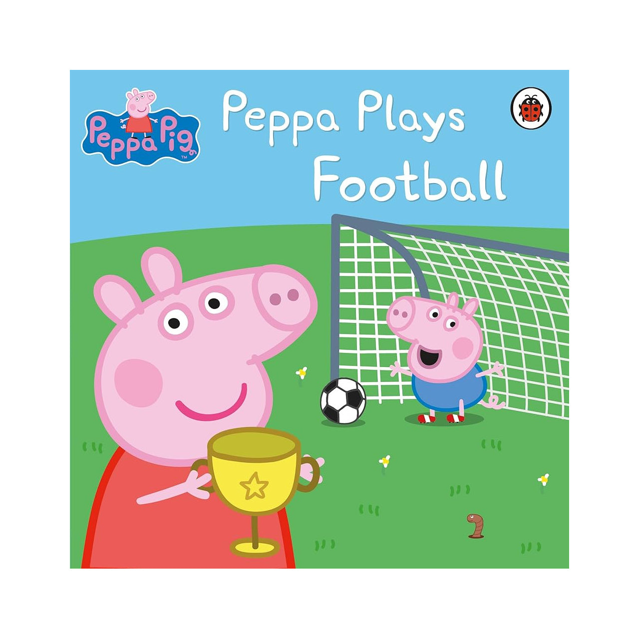Cover page of Peppa Pig - Peppa Plays Football