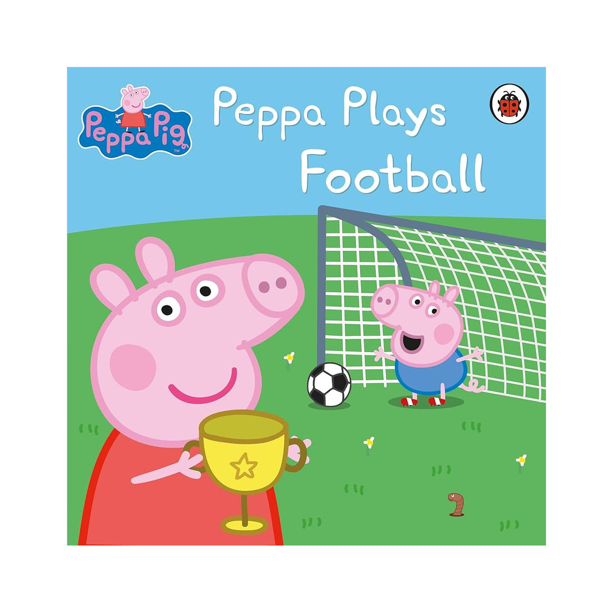 Cover page of Peppa Pig - Peppa Plays Football