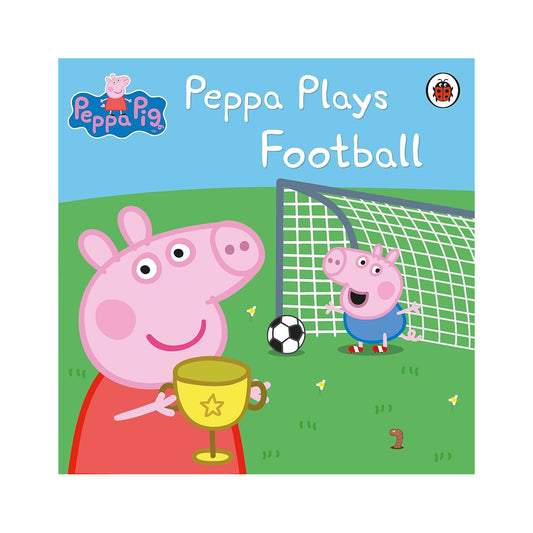Cover page of Peppa Pig - Peppa Plays Football