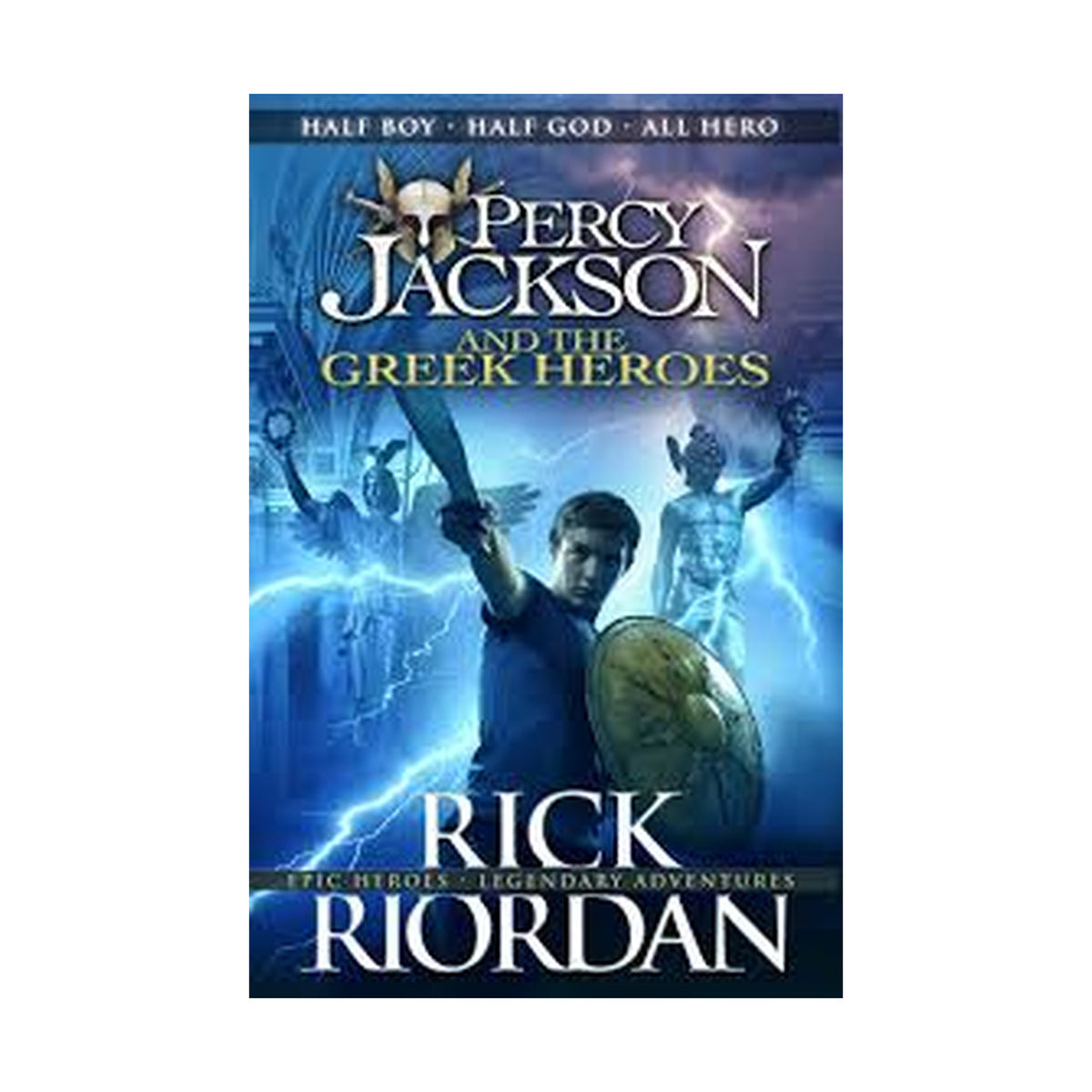 Cover page of Percy Jackson and the Greek Heroes