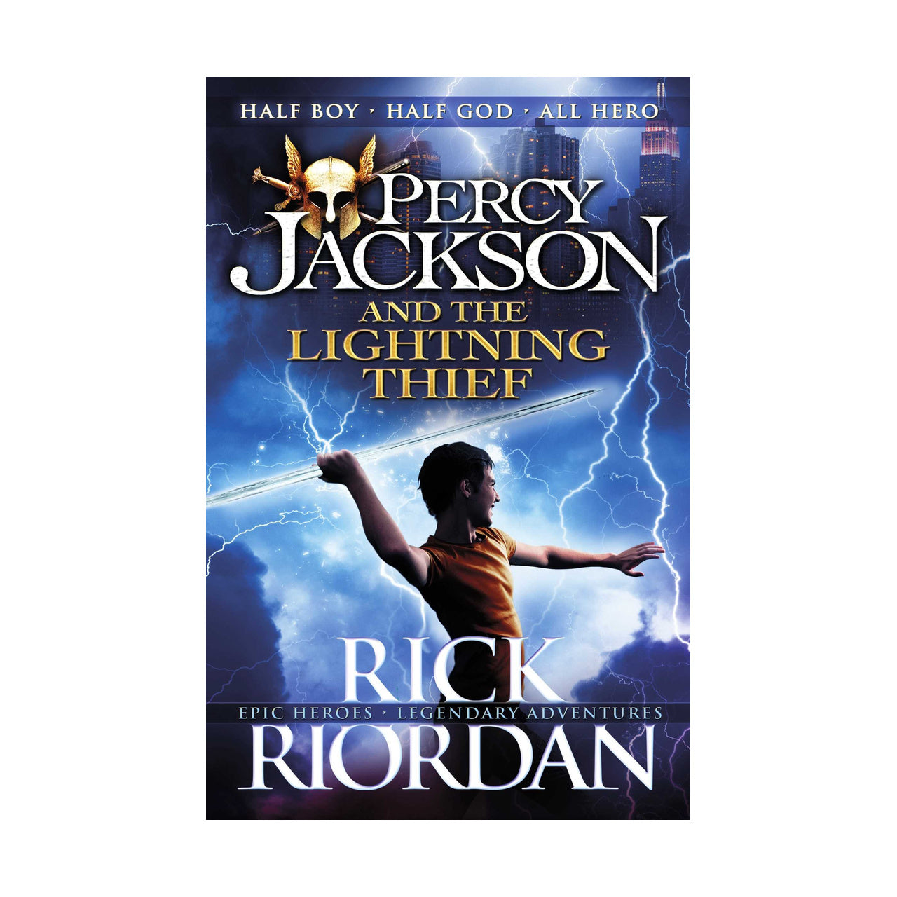 Cover page of Percy Jackson and the Lightning Thief