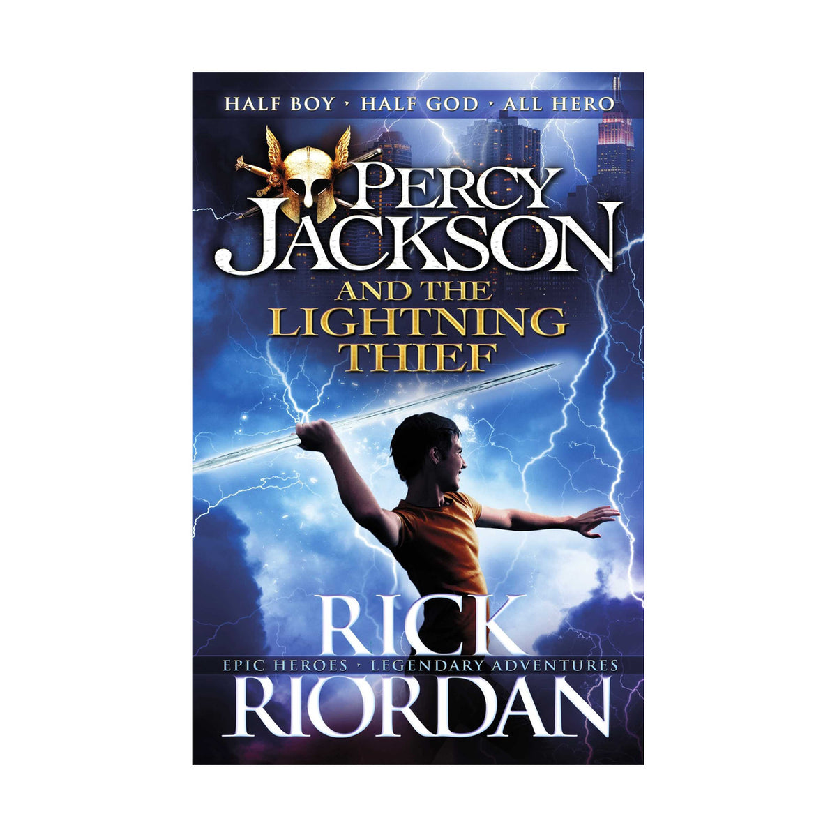 Cover page of Percy Jackson and the Lightning Thief