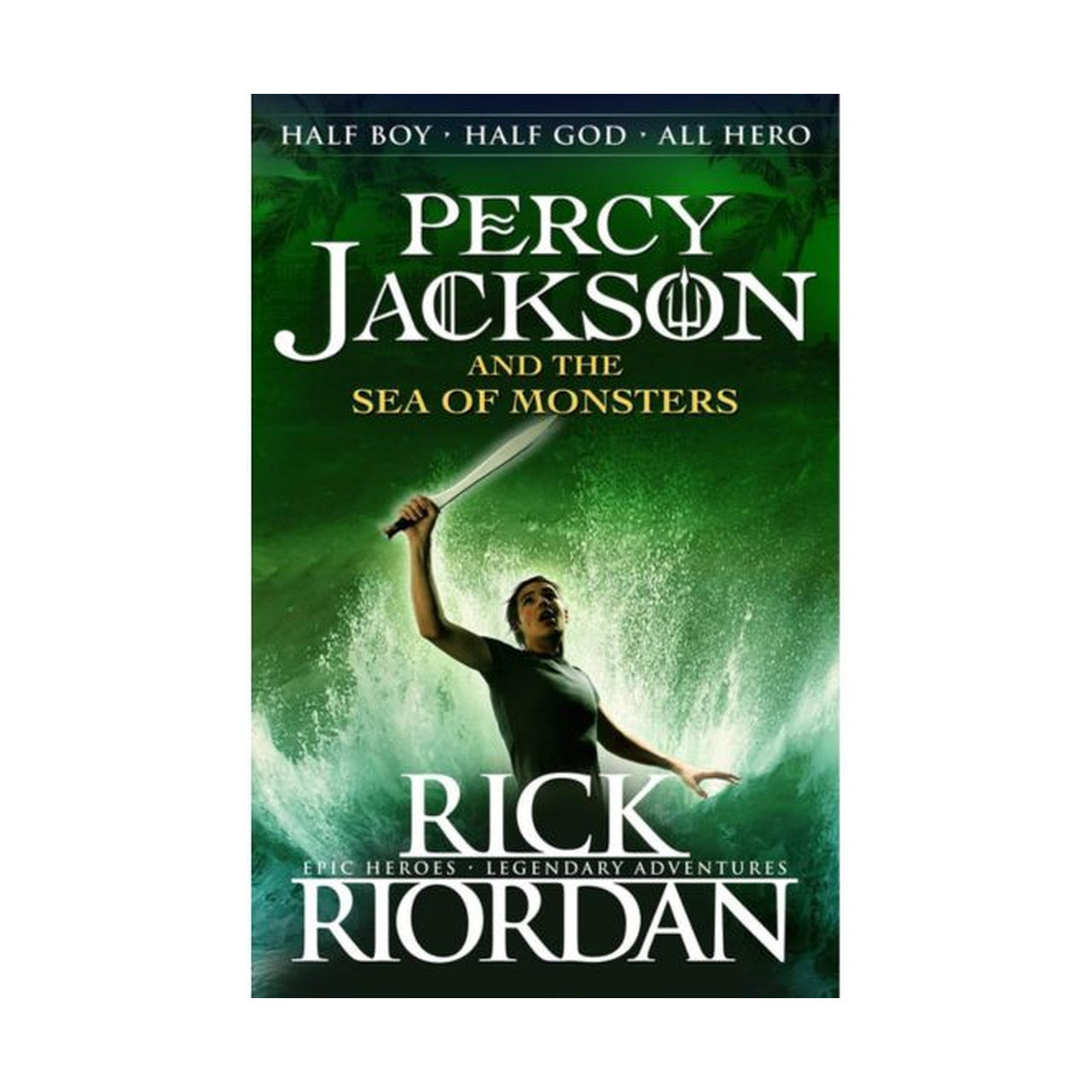 Cover page of Percy Jackson and The Sea of Monsters
