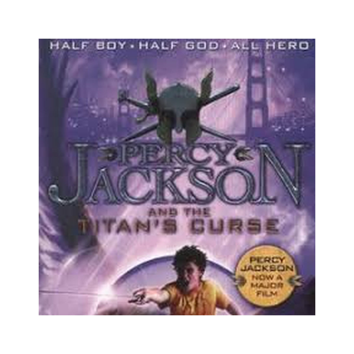 Cover page of Percy Jackson and The Titan's curse