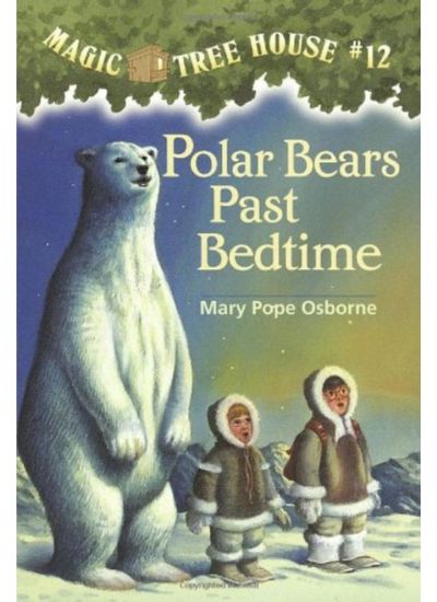 Cover page of Magic Tree House # 12 - Polar Bears Past Bedtime