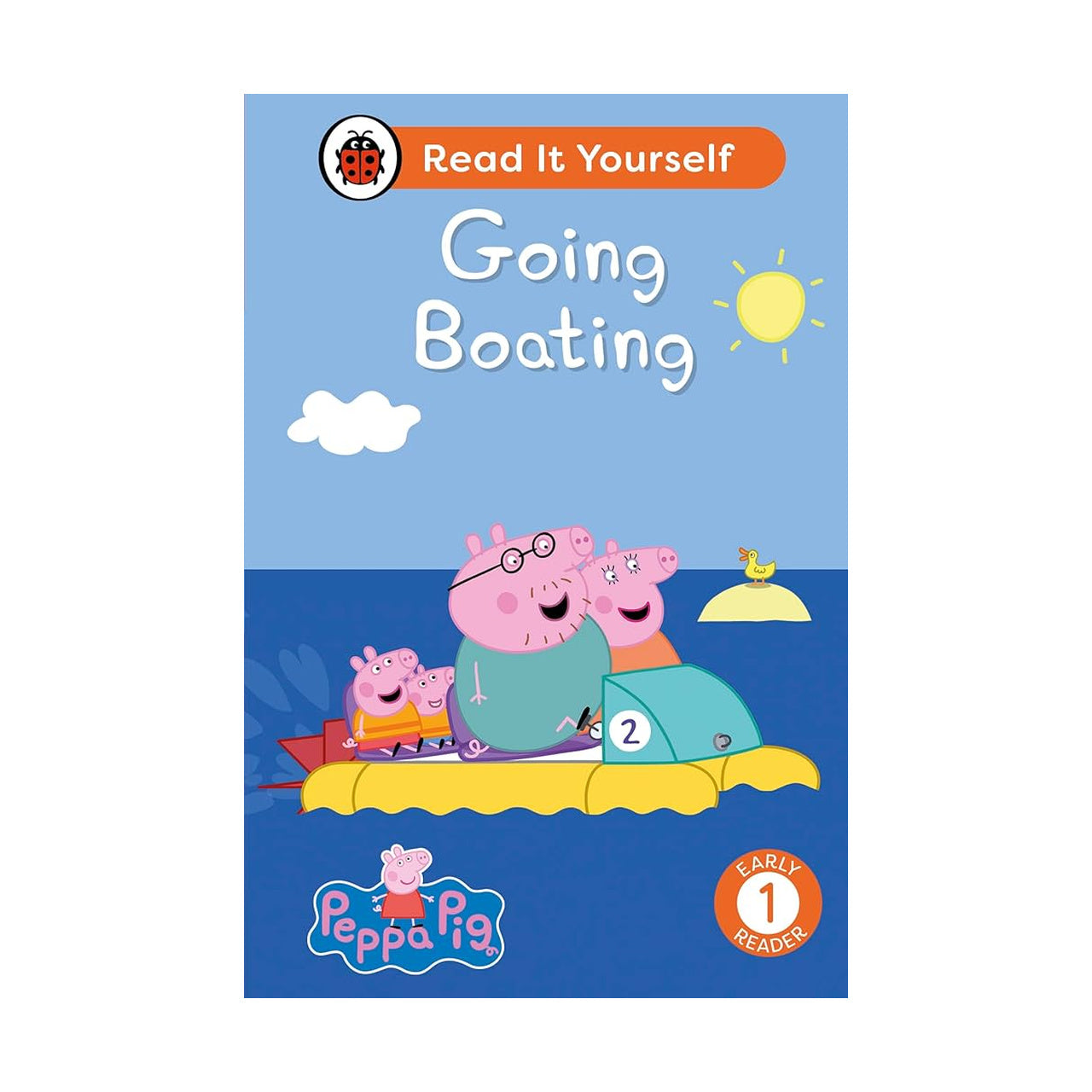 Cover page of Read it Yourself Level 1 Peppa Pig Going Boating