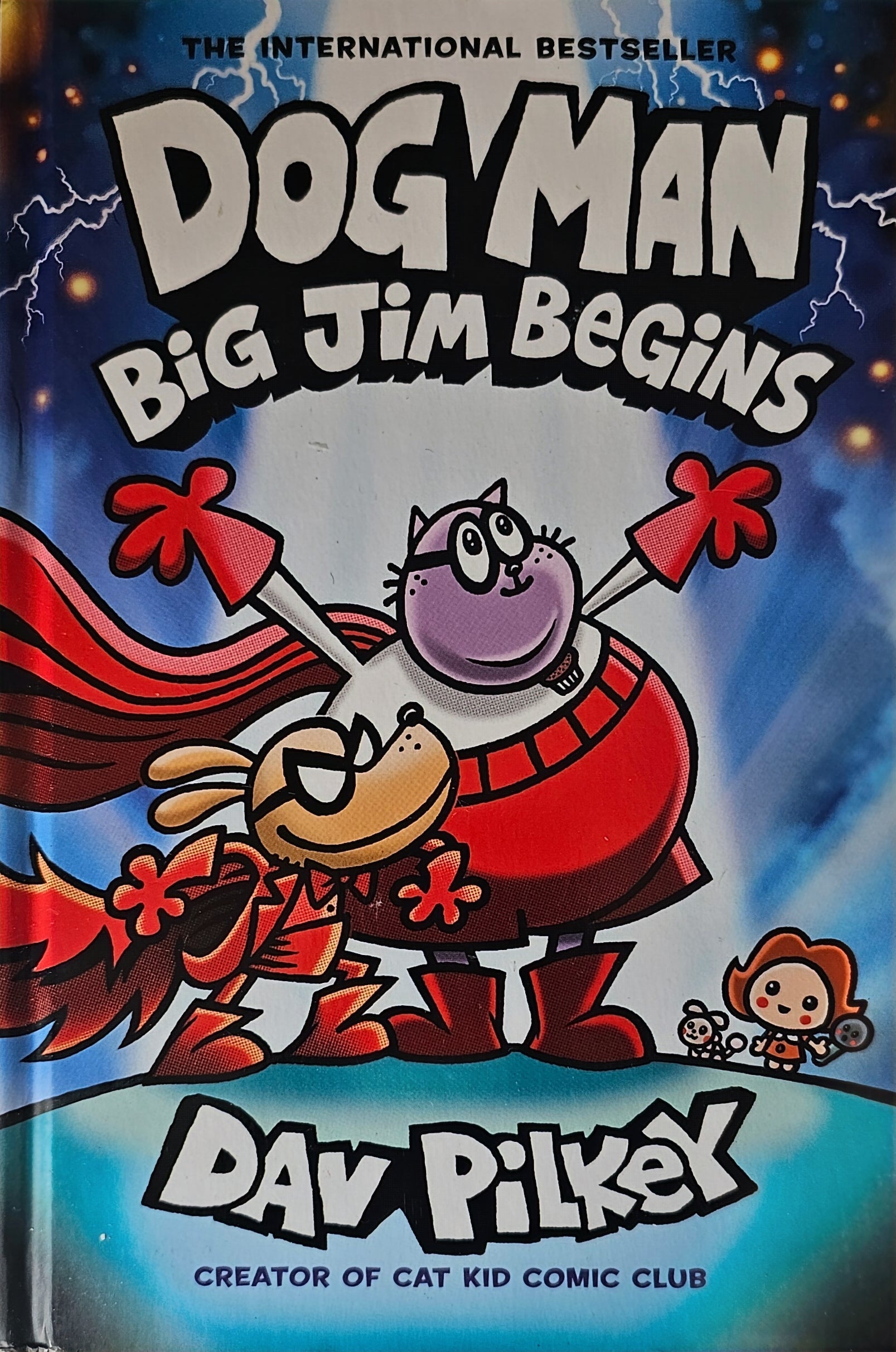 Cover page of Dog Man - Big Jim Begins
