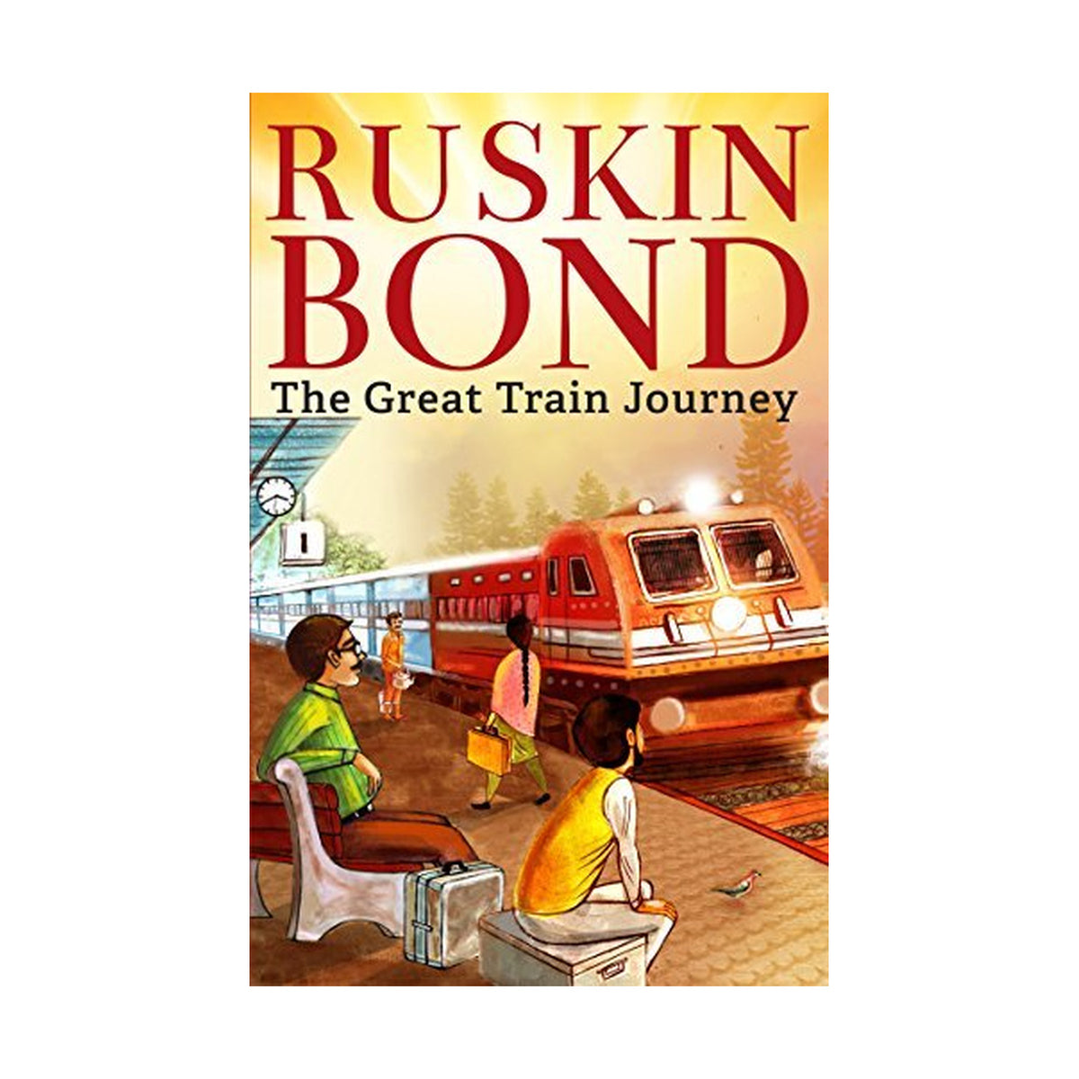 Cover page of Ruskin Bond - The Great Train Journey