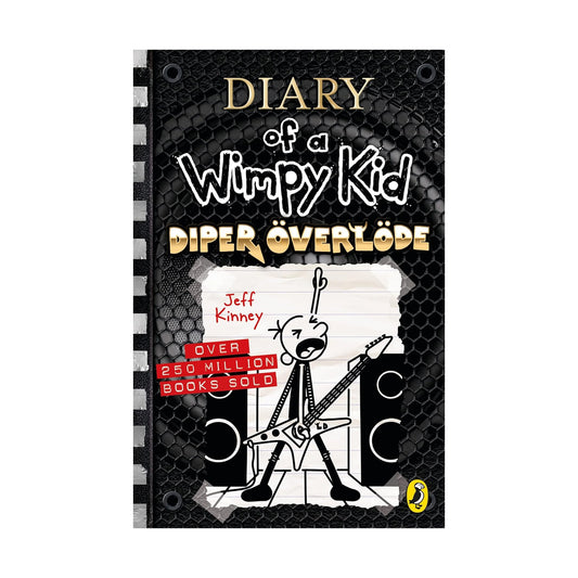 Cover page of The Diary of a Wimpy Kid - Diper Overlode