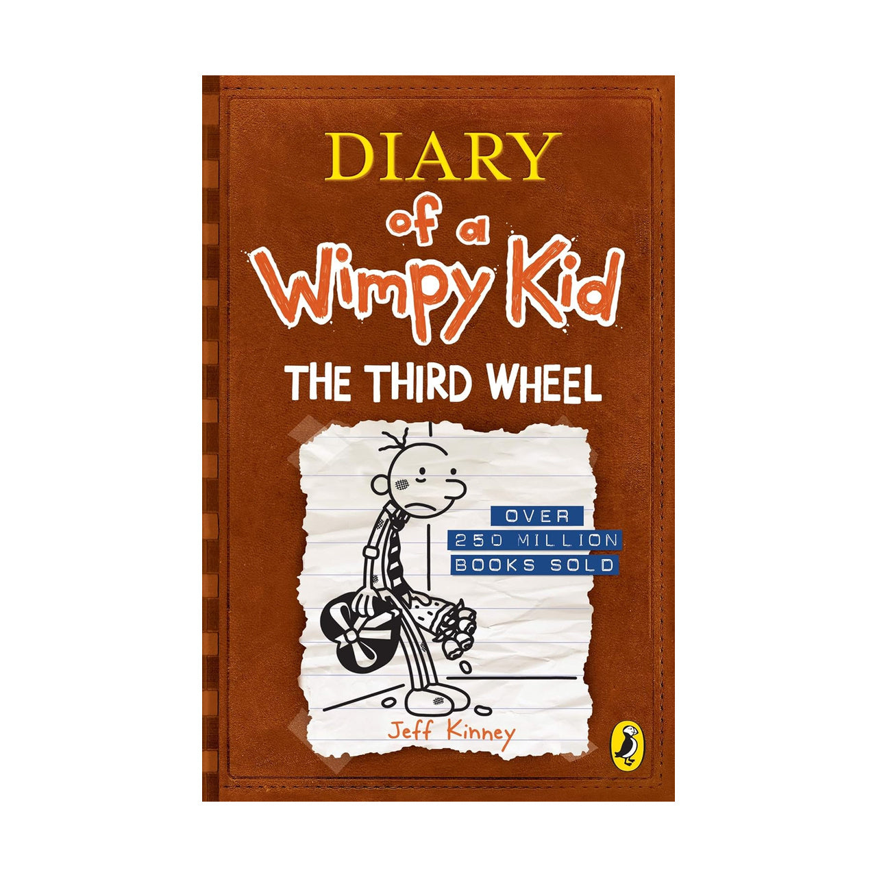Cover page of The Diary of a Wimpy Kid - The Third Wheel