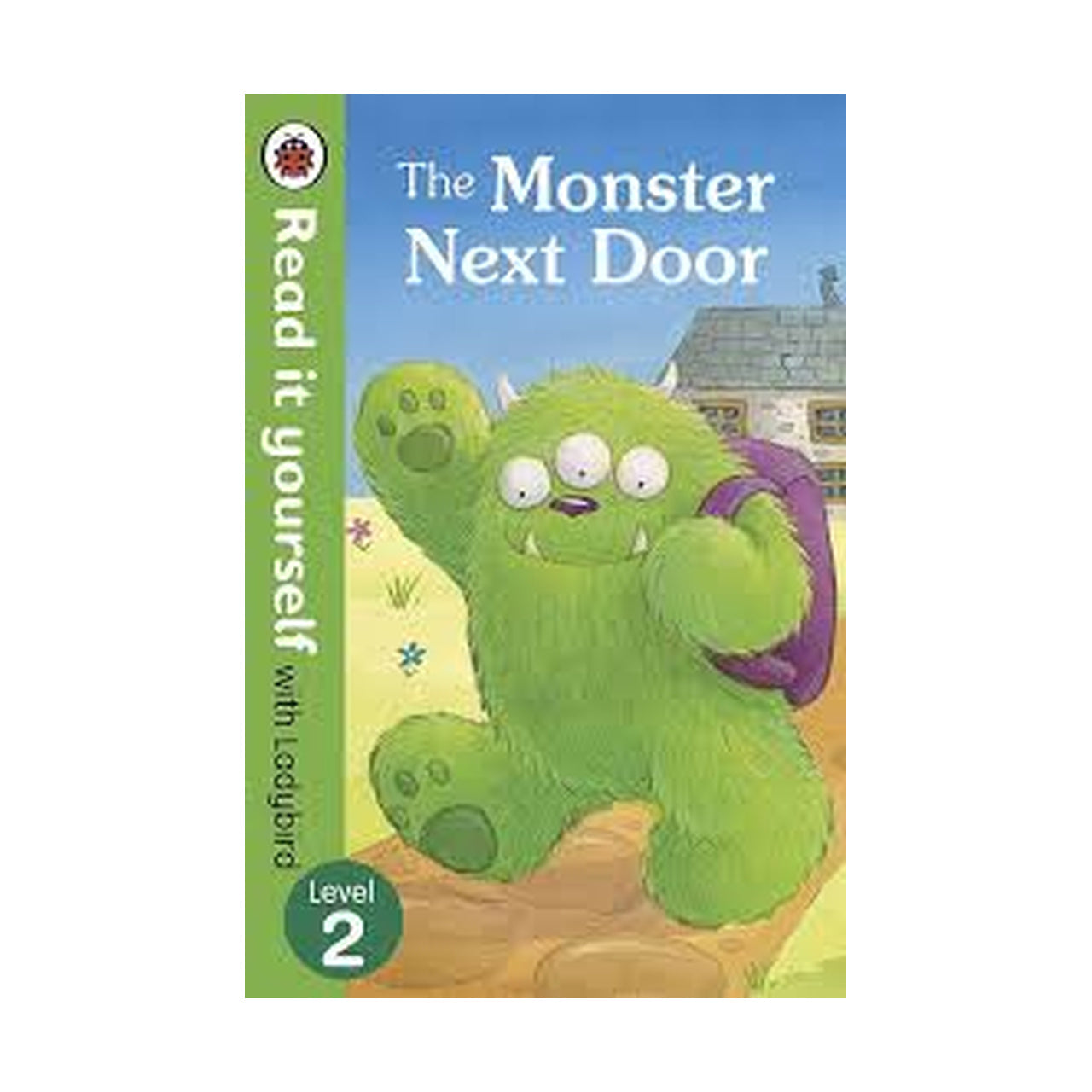 Cover page of The monster next door read it yourself level 2