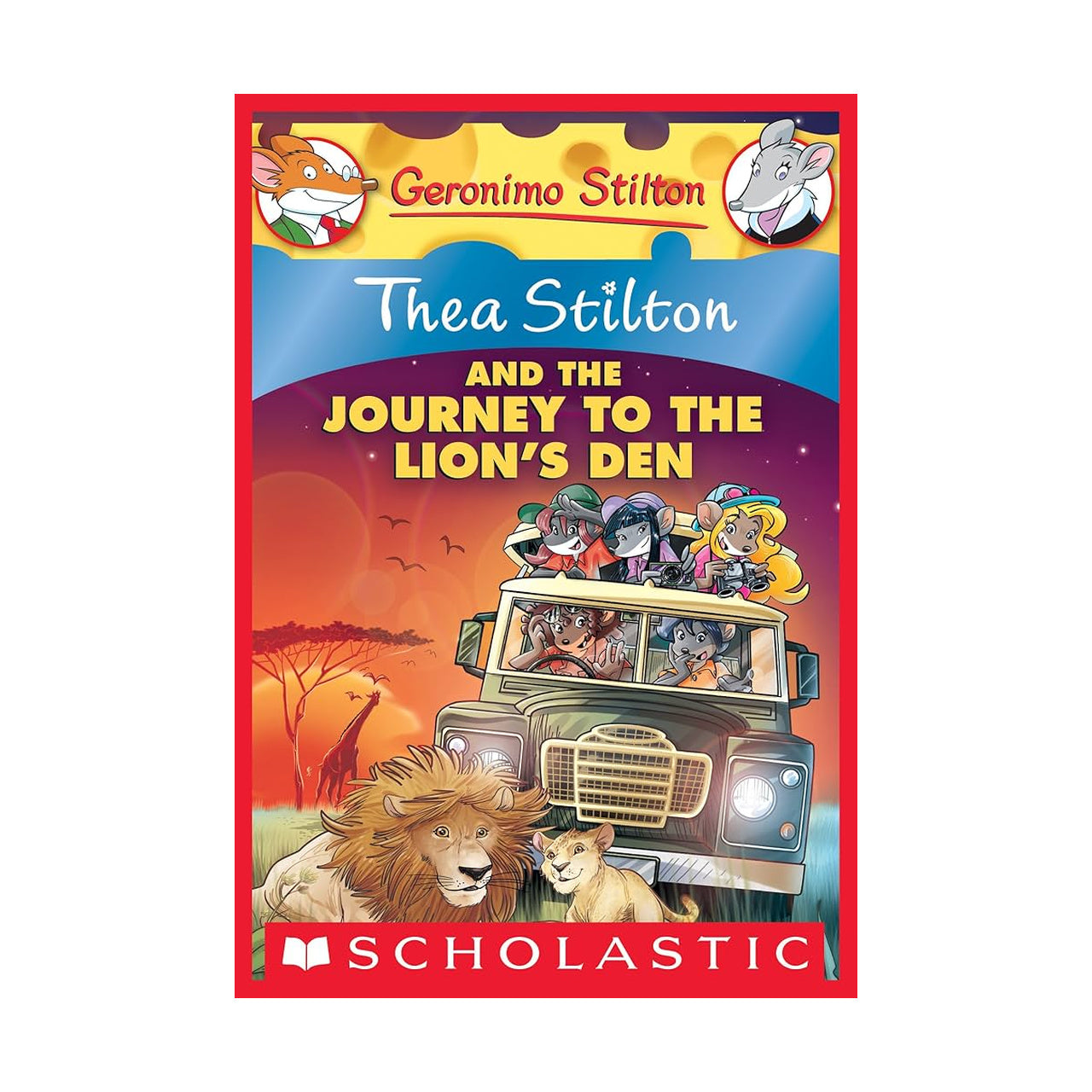Cover page of Thea Stilton - And the Journey to the Lion's Den
