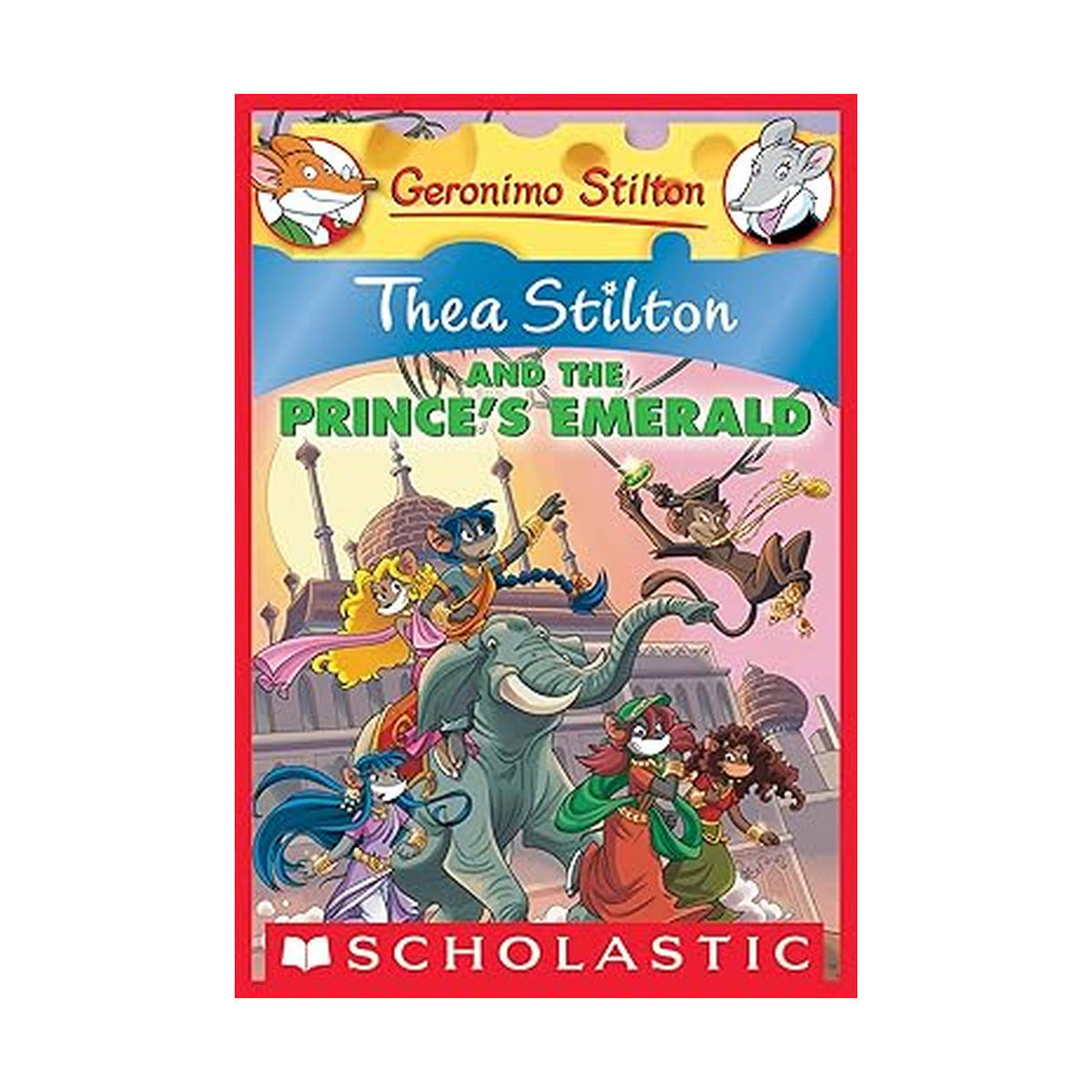 Cover page of Thea Stilton and the Prince's Emerald
