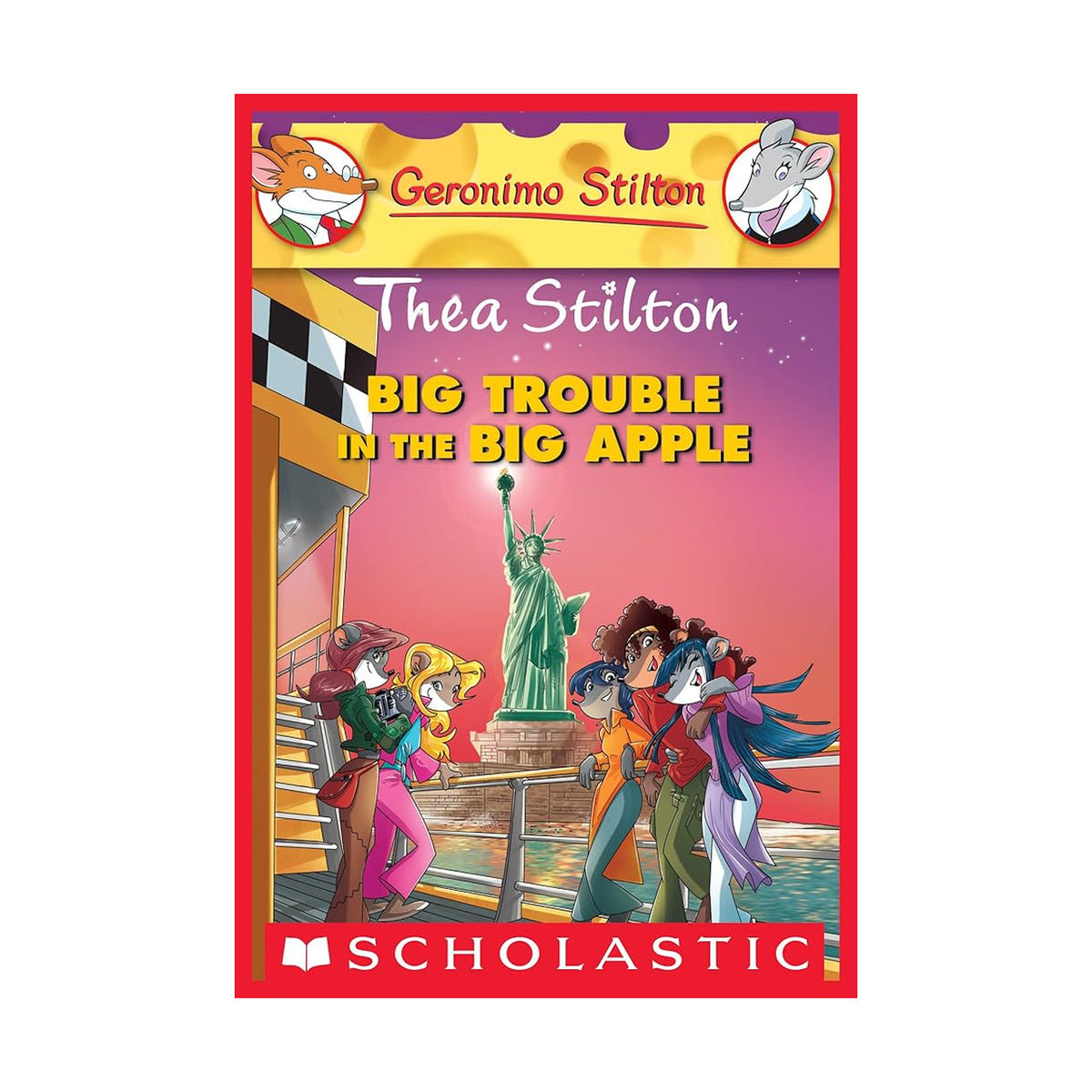 Cover page of Thea Stilton - Big Trouble in the Big Apple