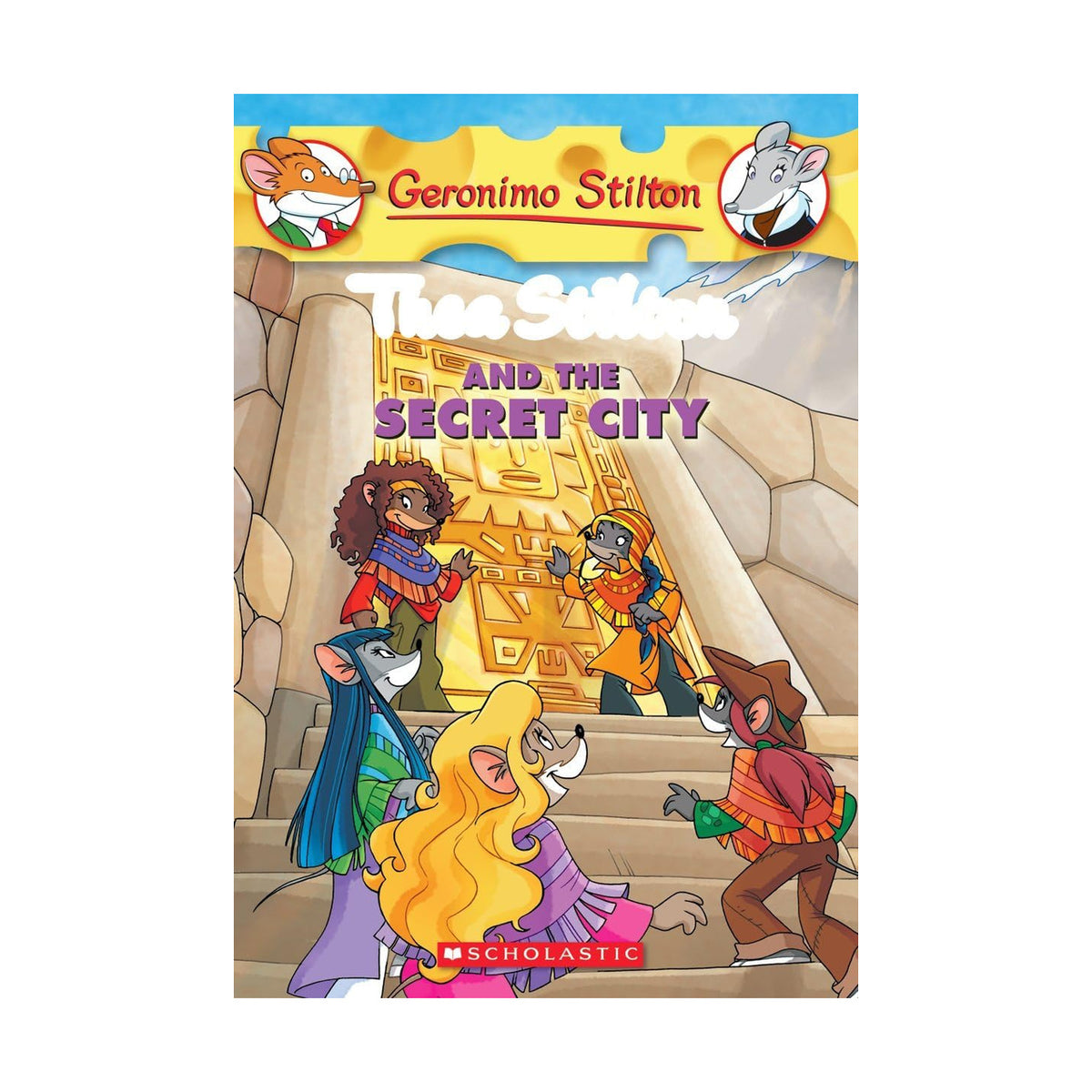 Cover page of Thea Stilton and the Secret City