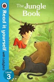Cover page of The jungle  book read it yourself level 3