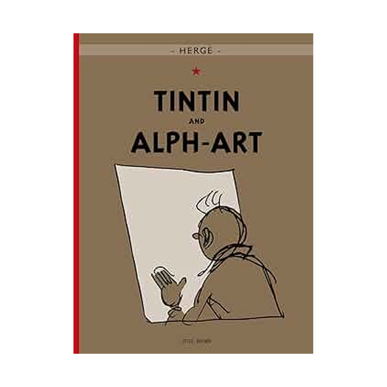 Cover page of TINTIN - Tintin and Alph-Art