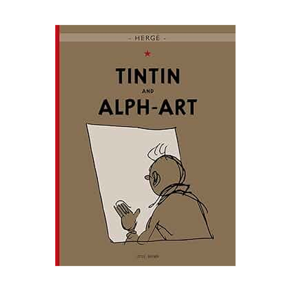 Cover page of TINTIN - Tintin and Alph-Art
