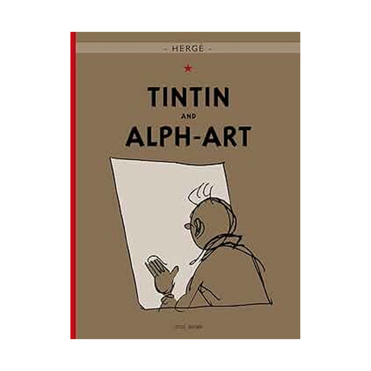 Cover page of TINTIN - Tintin and Alph-Art