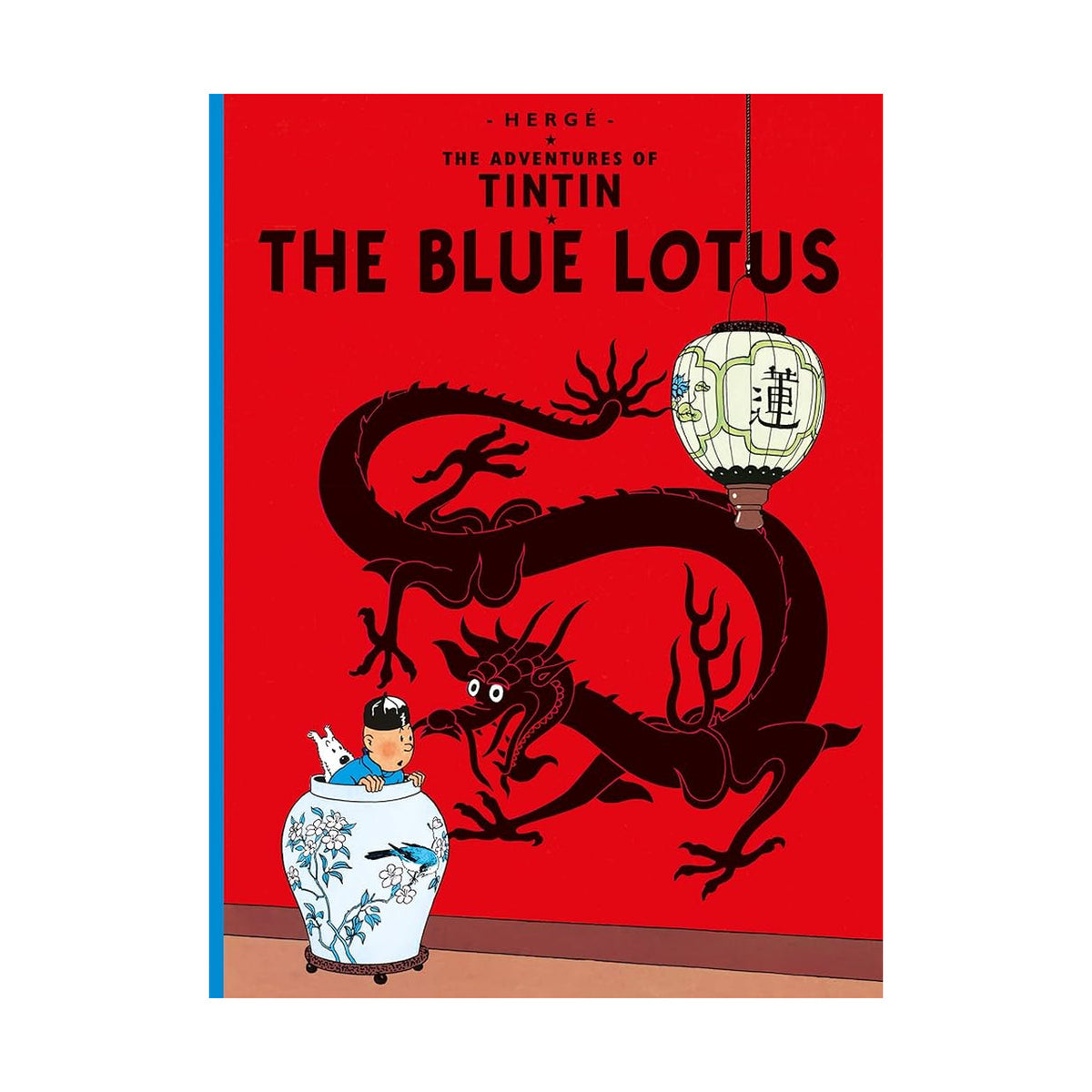 Cover page of TINTIN - The Blue Lotus