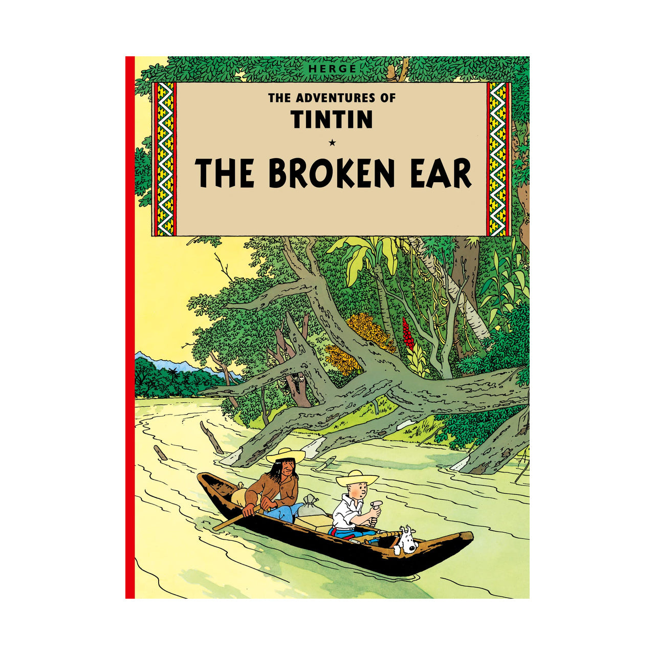 Cover page of TINTIN - The Broken Ear