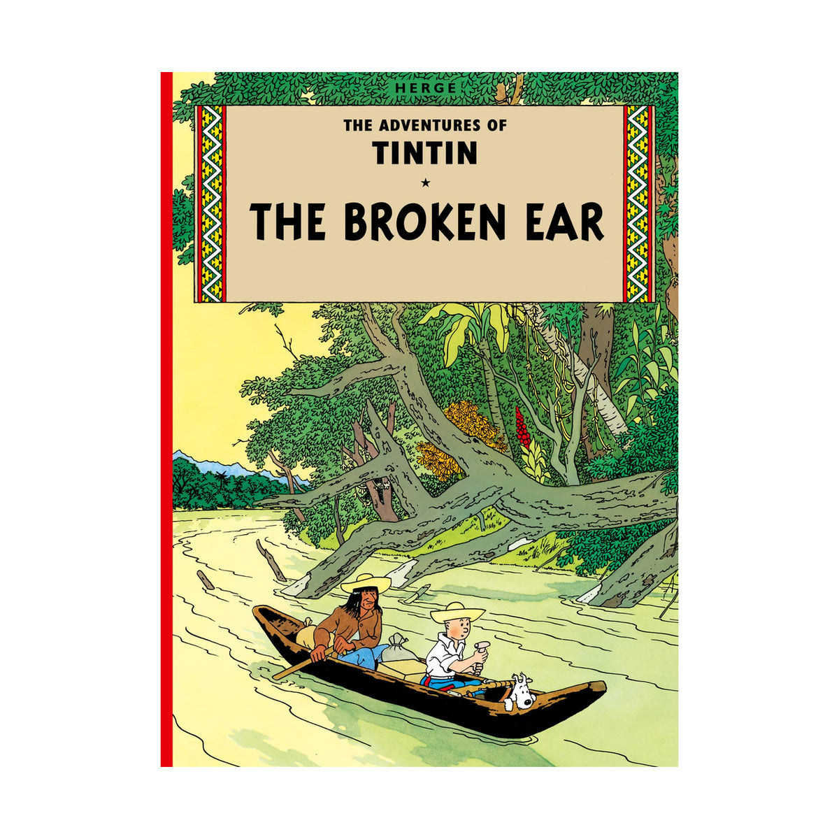 Cover page of TINTIN - The Broken Ear