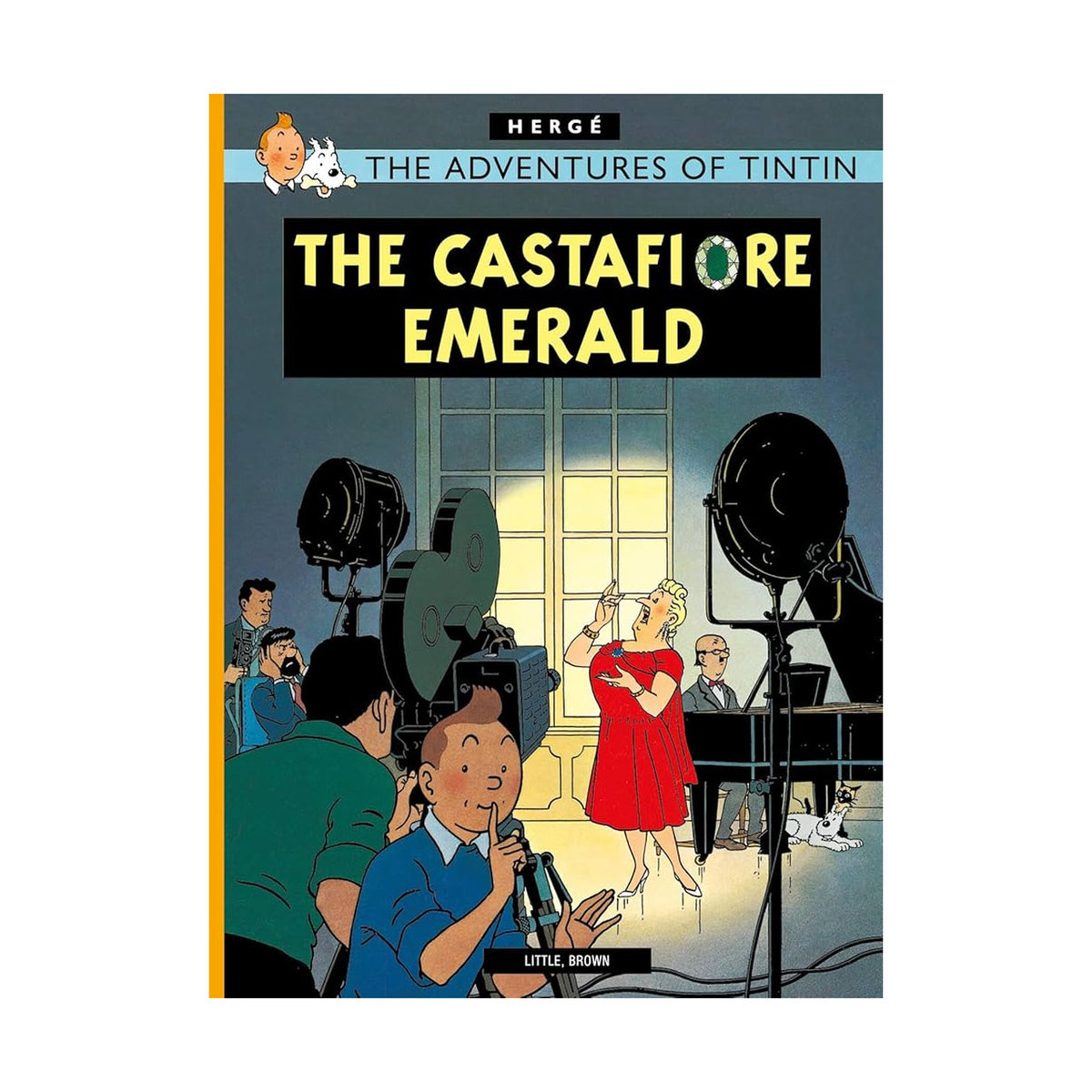 Cover page of TINTIN - The Castafiore Emerald