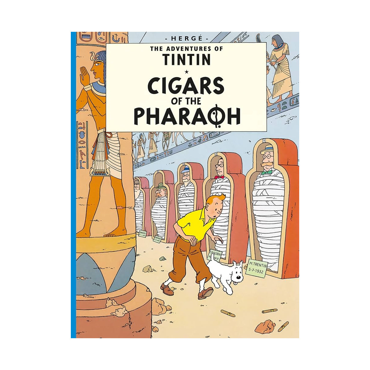 Cover page of TINTIN - Cigars of the Pharaoh