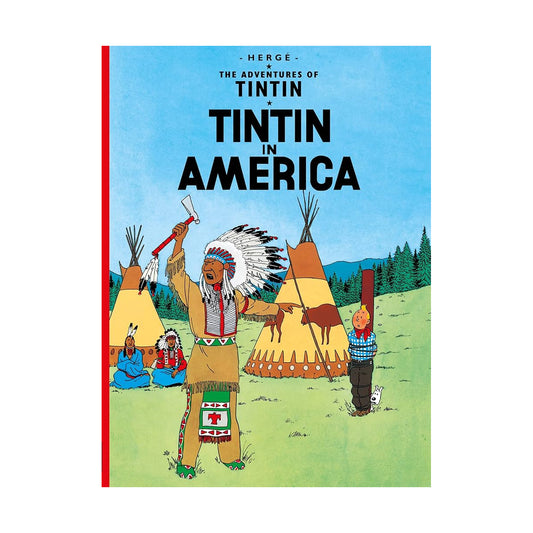 Cover page of TINTIN - Tintin in America