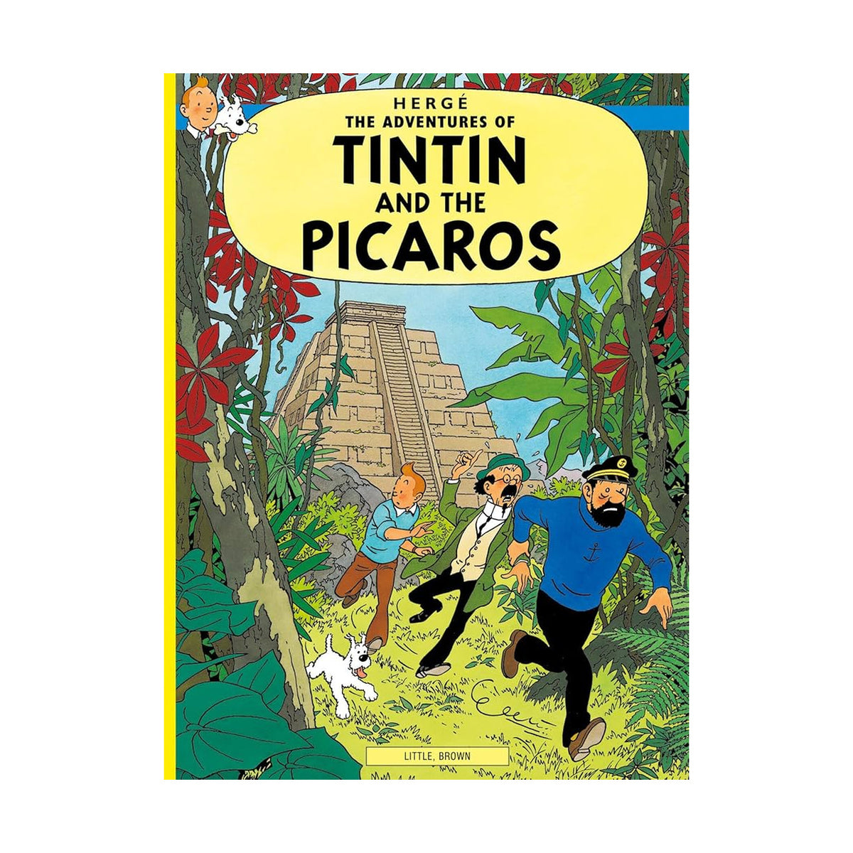 Cover page of TINTIN - Tintin and the Picaros
