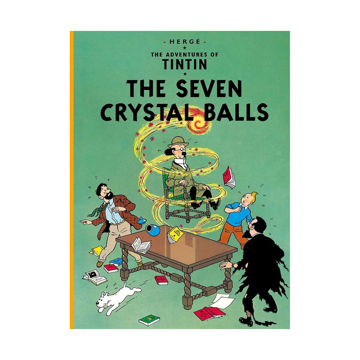 Cover page of TINTIN - The Seven Crystal Balls