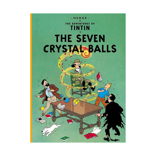 Cover page of TINTIN - The Seven Crystal Balls