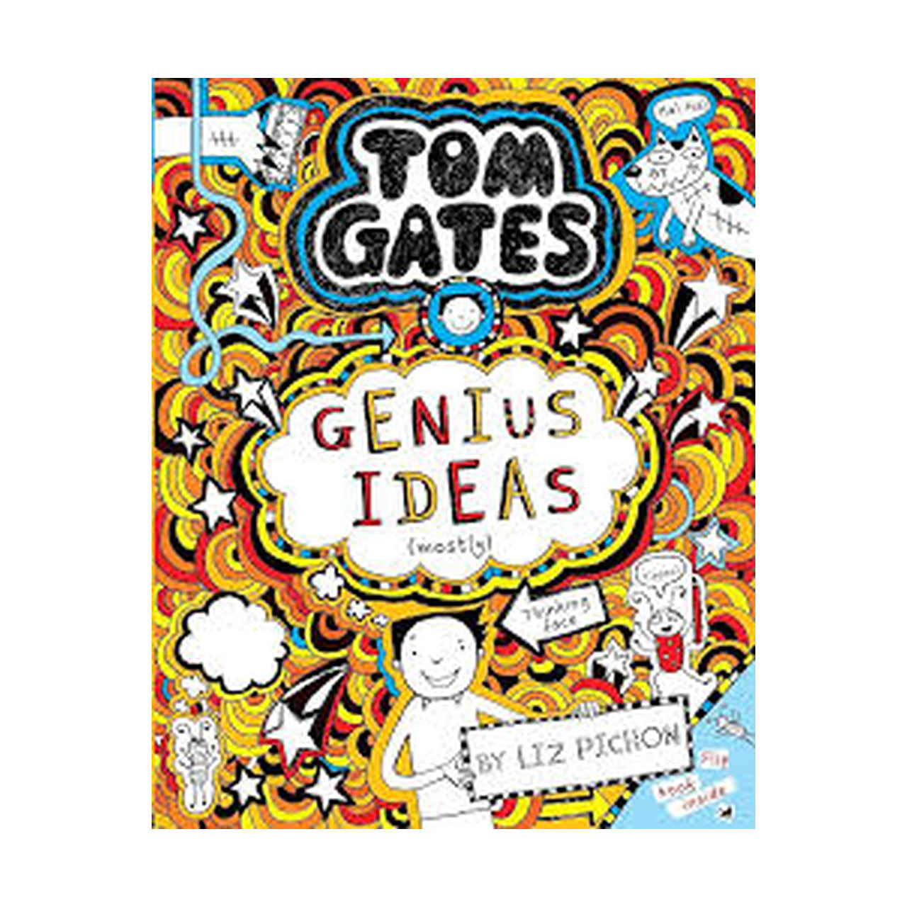 Cover page of Tom Gates - genius idea