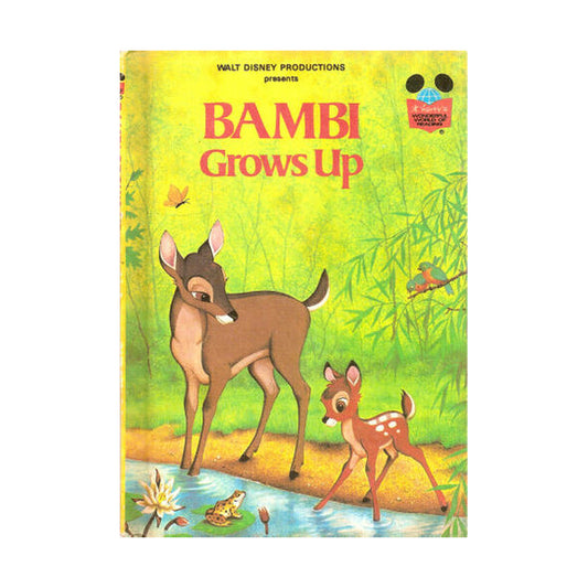 Cover page of Walt Disney Production Presents Bambi Grows Up