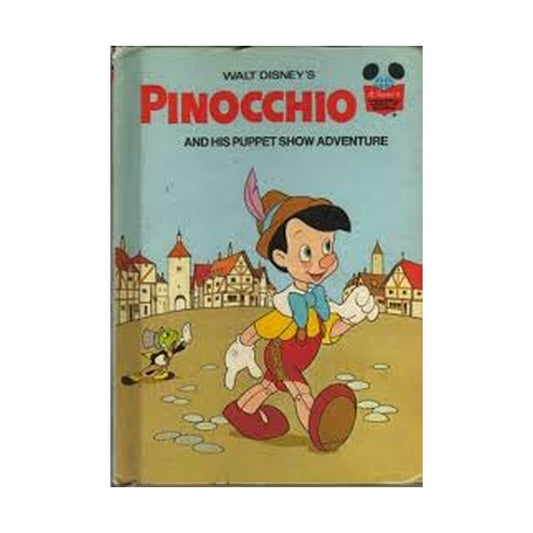 Cover page of Walt Disney’s Pinocchio and His Puppet Show Adventure