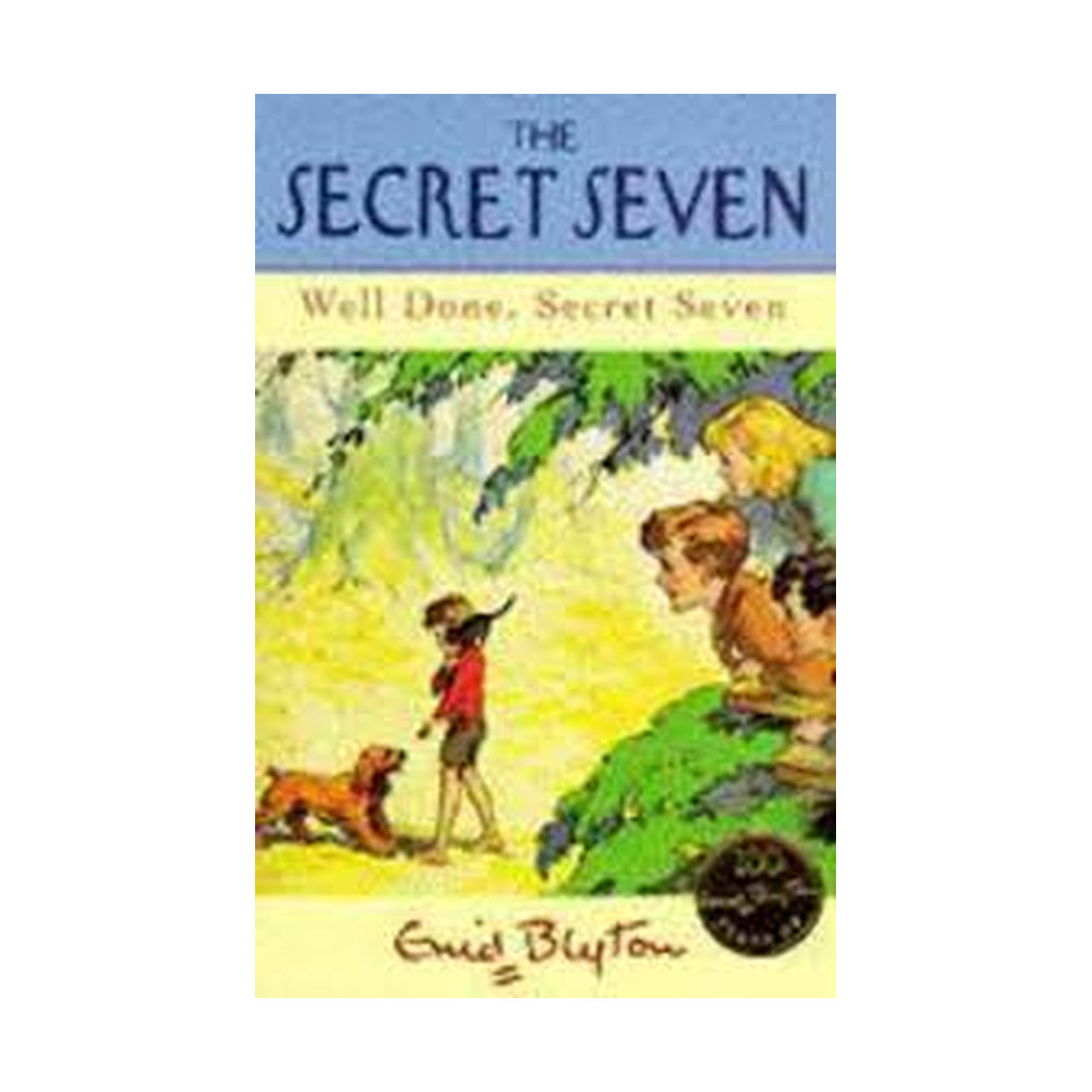 Cover page of Well done secret seven