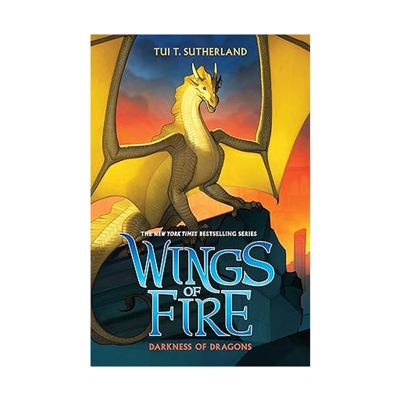 Cover page of Wings of Fire - Book 10 - Darkness of Dragons