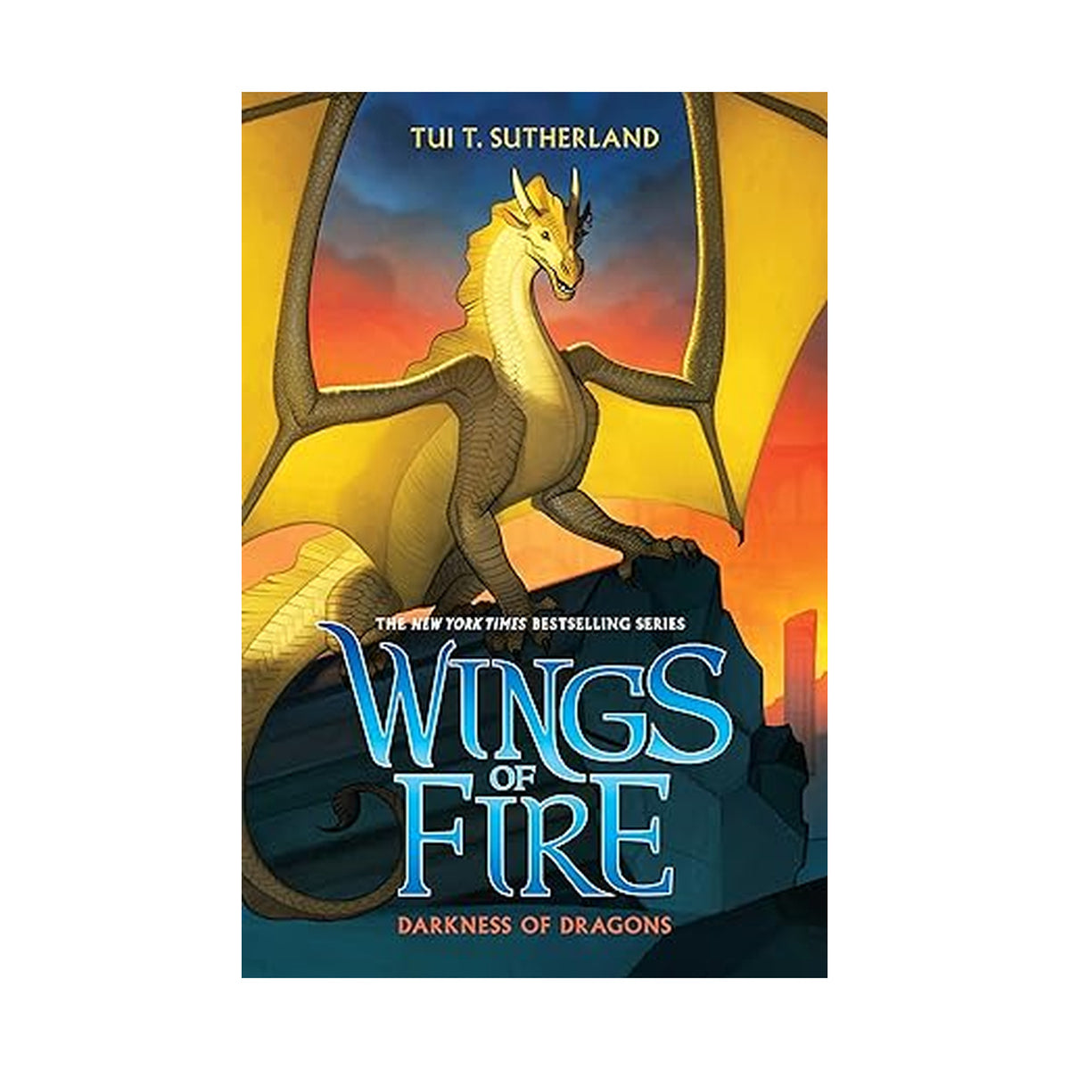 Cover page of Wings of Fire - Book 10 - Darkness of Dragons