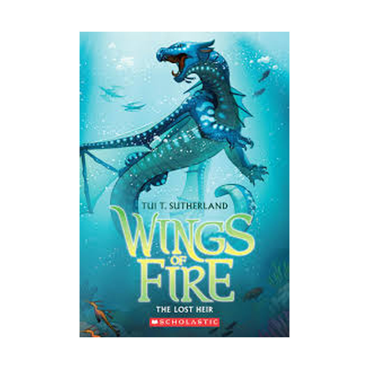 Cover page of Wings of Fire - Book 2 - The Lost Heir